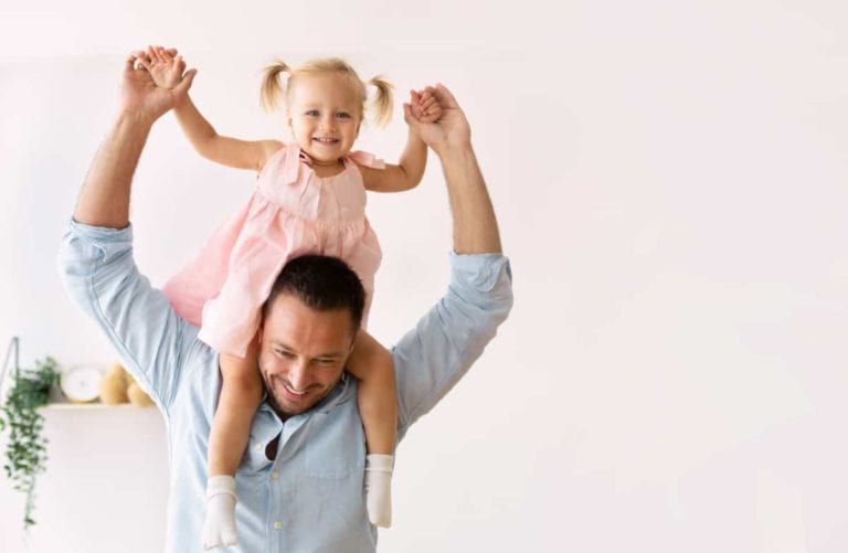 Service Featured Image - father playing with happy daughter